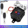 Auto Battery Disconnect Switch 12V 24V 120A Remote Kill Switch With LED Voltage Display For Auto Truck RV ATV Boat Marine