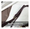 Large Capacity Lychee Pattern Kelly Bag - Versatile Fashion Handbag with Lock Buckle
