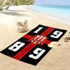 Deltras Fc Print Strandlaken, Groot Zacht Sneldrogend Handdoek voor Strand Camping Zwemmen