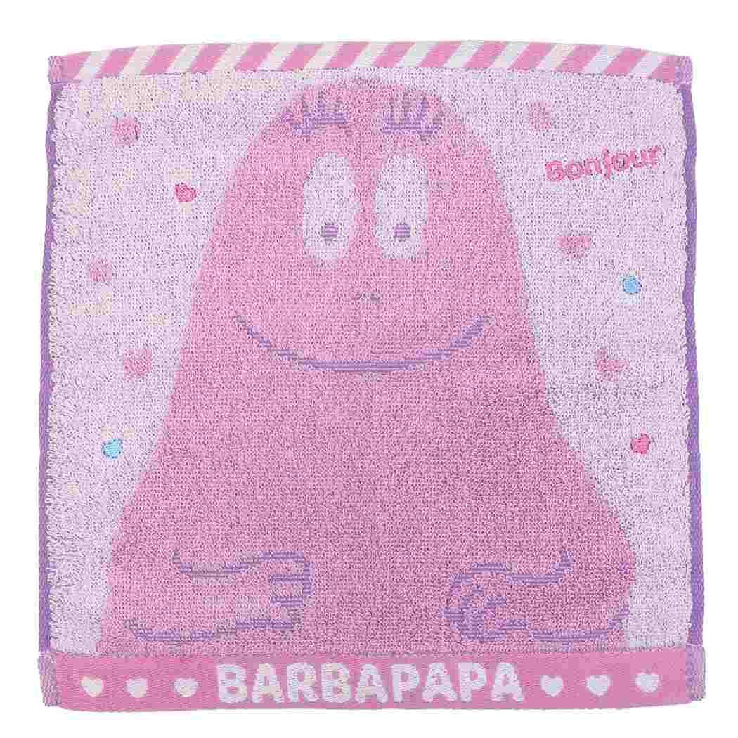 

Marushin Mini Barbapapa Bonjour Antibacterial and 25 x 25cm Towel, Barbapapa, 100% Cotton, Deodorizing, 5525000700, Approx.