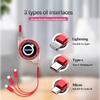 3-in-1 Micro Data Wire USB Type C Fast Charger For Volvo XC90 V90 V60 XC60 V40 EC40 EX40 S80 S60 S90 C40 XC40 V70 XC70 C30 C70