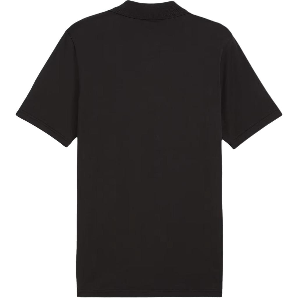 Puma Ess Logo Comfortable Short Sleeve Polo Shirt Men tops Black 625852-01