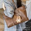 Large-capacity Bag Women's Autumn and Winter Versatile 2025 New Simple Texture Shoulder Bag Retro Work Commuter Tote Bag