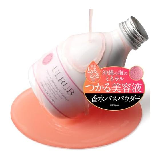 Порошок для ванны Urlove 400 г [Соль для ванны с ароматом] Красивая кожа Уход за телом CICA Коллаген Подарок Подарок Соль Эпсома День матери Горячий источник 1 шт.