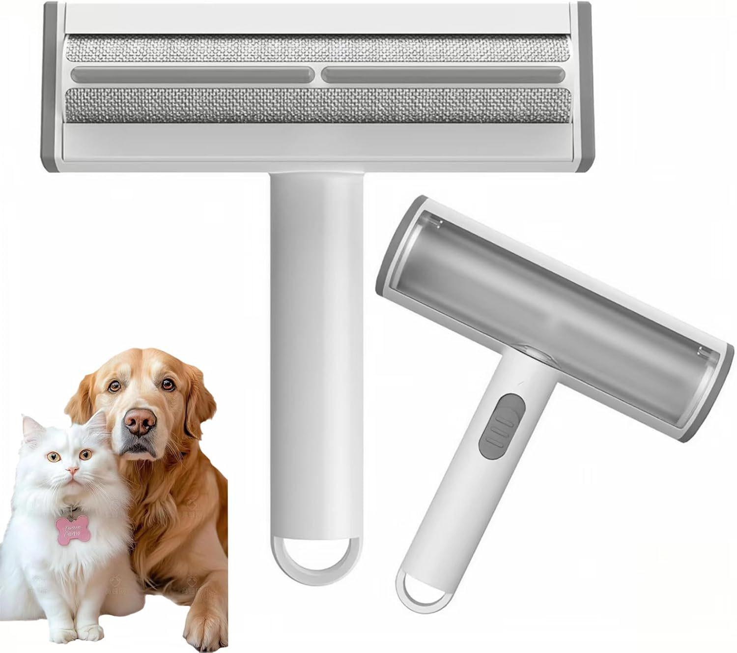 

Pet Hair Remover: Lint Roller for Clothes, Sofa, Carpet, Cat & Dog Hair Removal. світло-сірий колір