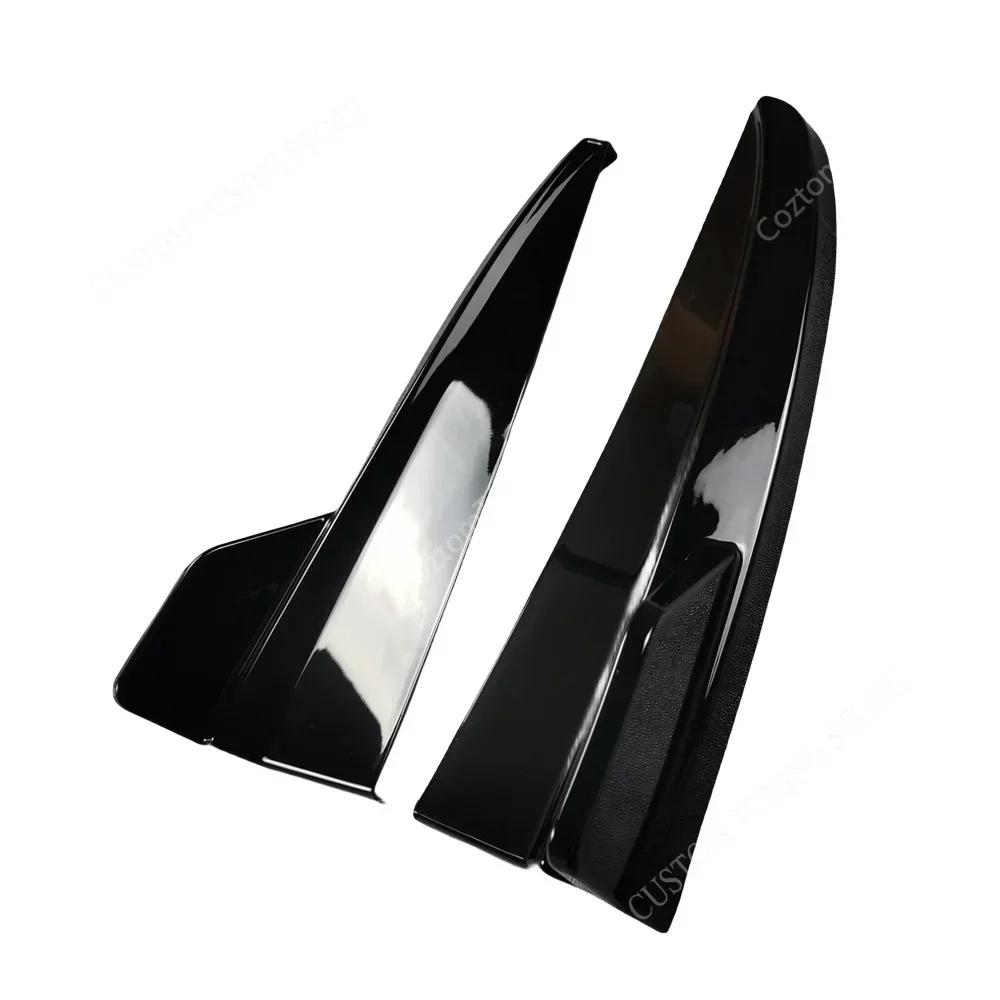 För Mercedes W205 Bakre Stötfångare Sidodelare C-klass C300 C300d C43 C63 AMG Line Bakre Stötfångare Diffusor Sidokjolar Bodykits Tuning