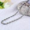 1pc Twisted Glamour Link Chain Necklace Versatile & Stylish for Layering or Solo Wear