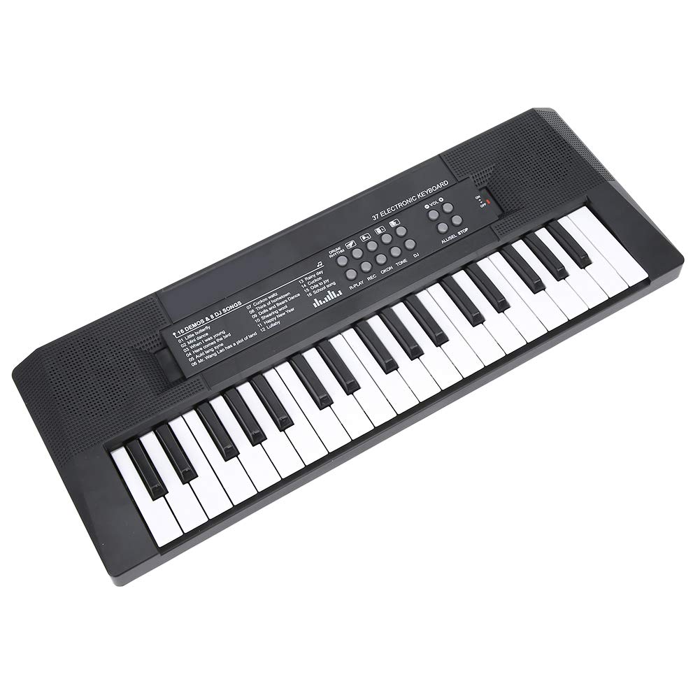 37-Key Piano with Selectable Tones, Recording Function, Electric Keyboard, Mini Keyboard, Outdoor Use