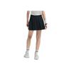 Fila Original Soft Sports Versatile Breathable Comfortable Pleated A-Line Casual Skirt Women Skirts Black F51W429303F-BK