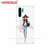 silicon phone cover case for huawei P30 PRO LITE P SMART 2019 plus p smart Z p20 lite 2019 Beautiful Love Dress Shopping Girl