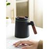 Large-Capacity Ceramic Tea Cup with Lid: Perfect Teacher Gift or Office Mug for Tea and Water Separation