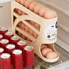Automatisches Eierroll-Aufbewahrungsregal 30 Eier Korb Behälter Küchenaufbewahrungswerkzeuge