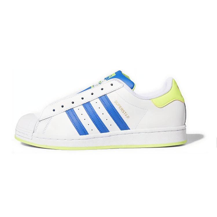 Adidas Superstar Laceless  White Blue Yellow  FV3020 44