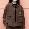 Plus Velvet Thickened Casual Suit Women's Autumn and Winter Fashion Super Thick Warm Short Jacket Harem Pants Two-piece Suit