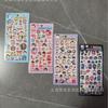 Neue 40 Stück Japanischer Baymax Tamagotchi Kawaii Q-Version 3D Kristall Relief Solide Geprägte Aufkleber DIY Handyhülle Dekoration Kinderspielzeug