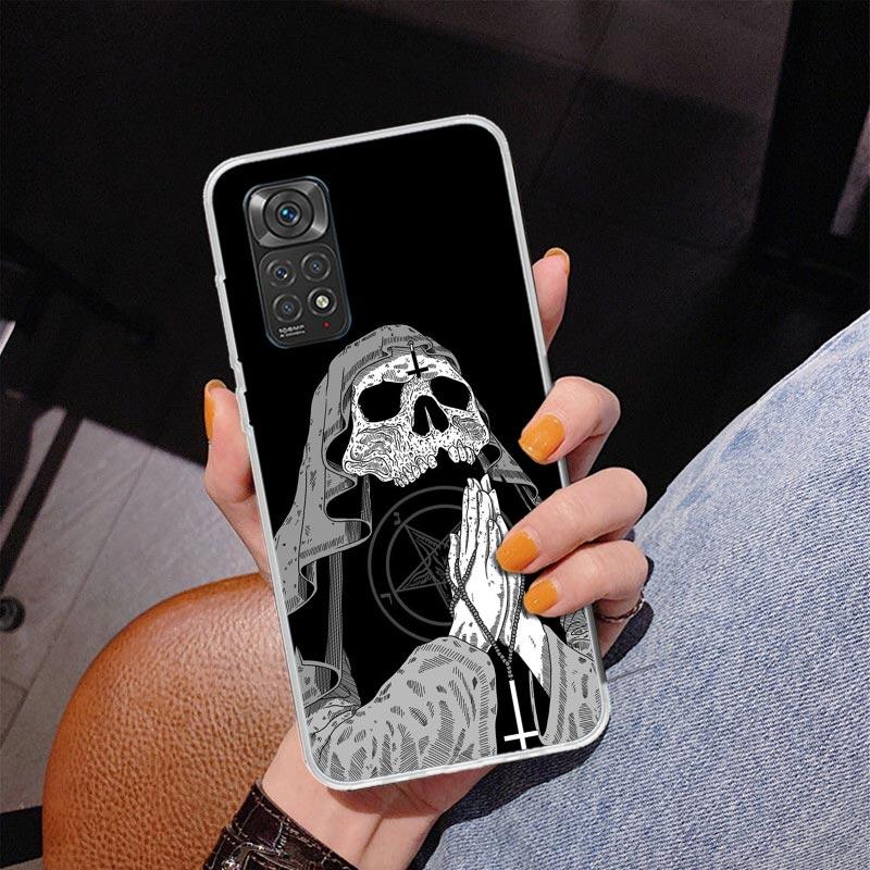 Satanic Goat Satan Devil Phone Case For Xiaomi Redmi Note 15 14 13 12S 12 11 Pro Plus 14S 11S 11E 10 10S 11T 5G Personalized Cov
