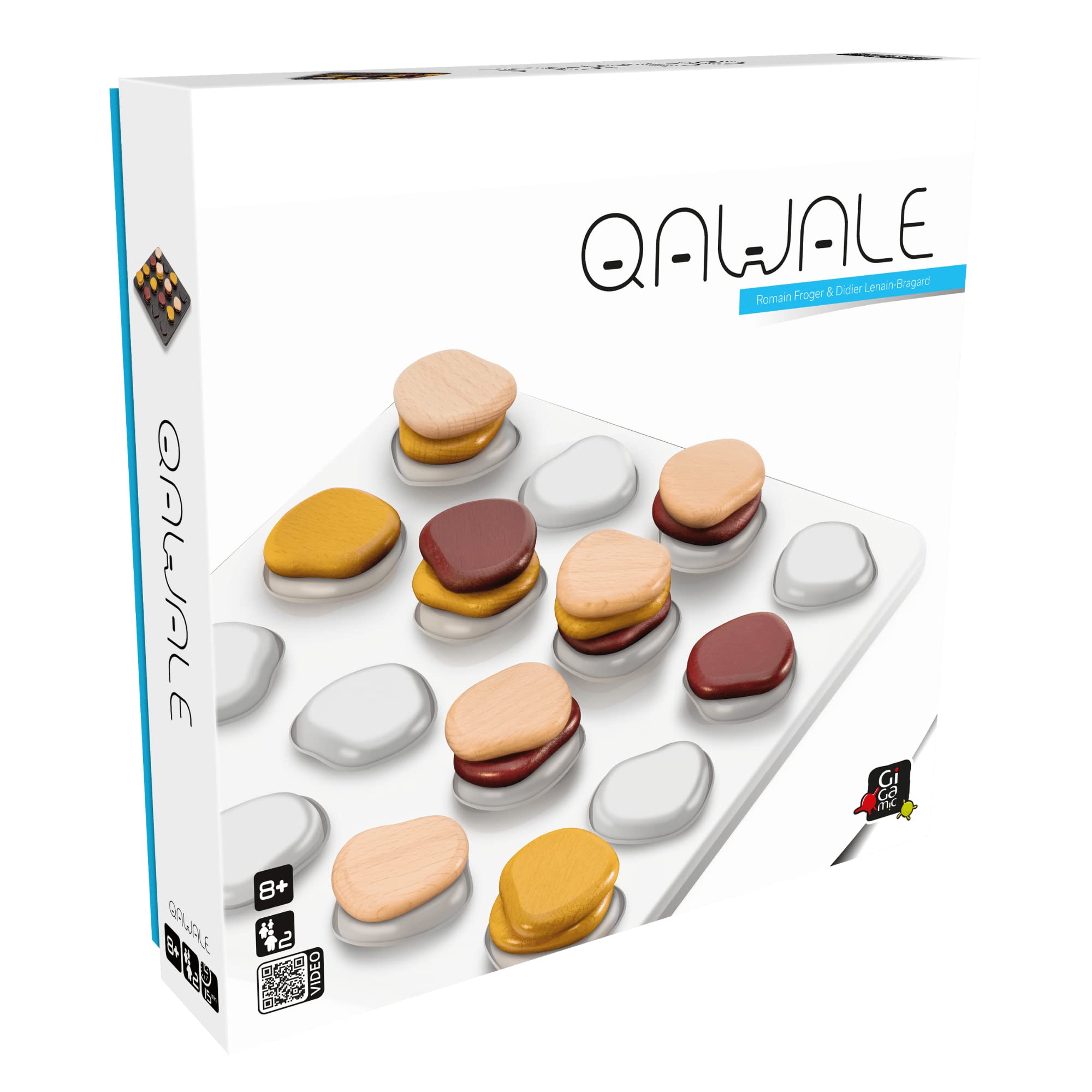 

GIGAMIC QAWALE Kawale Japanese Board Tabletop Educational Toy for Brain France [Official Distributor] Game, Game, Toy, Kids, Training,