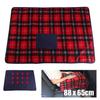 NEW Electric Heated Throw Over Under Blanket Fleece Washable-Polyester Warm