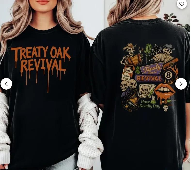 Treaty Oak Revival Retro Graphic T-Shirt