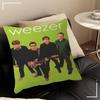 Weezer Music Band 4545cm Cushion Cover Pillow Cover Decor Pillowcase Home Pillowcase For Couch Pillow