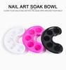kads Plastic Hand Wash Remover Soak Bowl 3 Colors Hand Spa Manicure Bowls