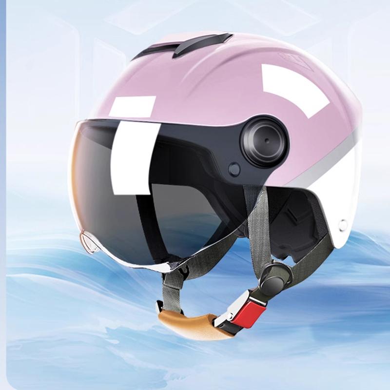 New electric bicycle helmets, for men and women, motorcycle helmets, summer helmets, cycling helmets, 3C certification,E-Bike фиолетовый