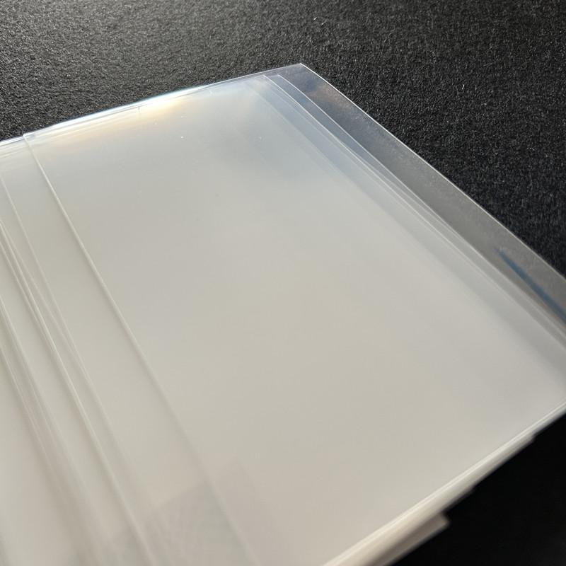 50pcs Original Korea Card Sleeves Photcards Clear Protector Kpop Shield Board Games Tarot Cards Photocard Protector Film