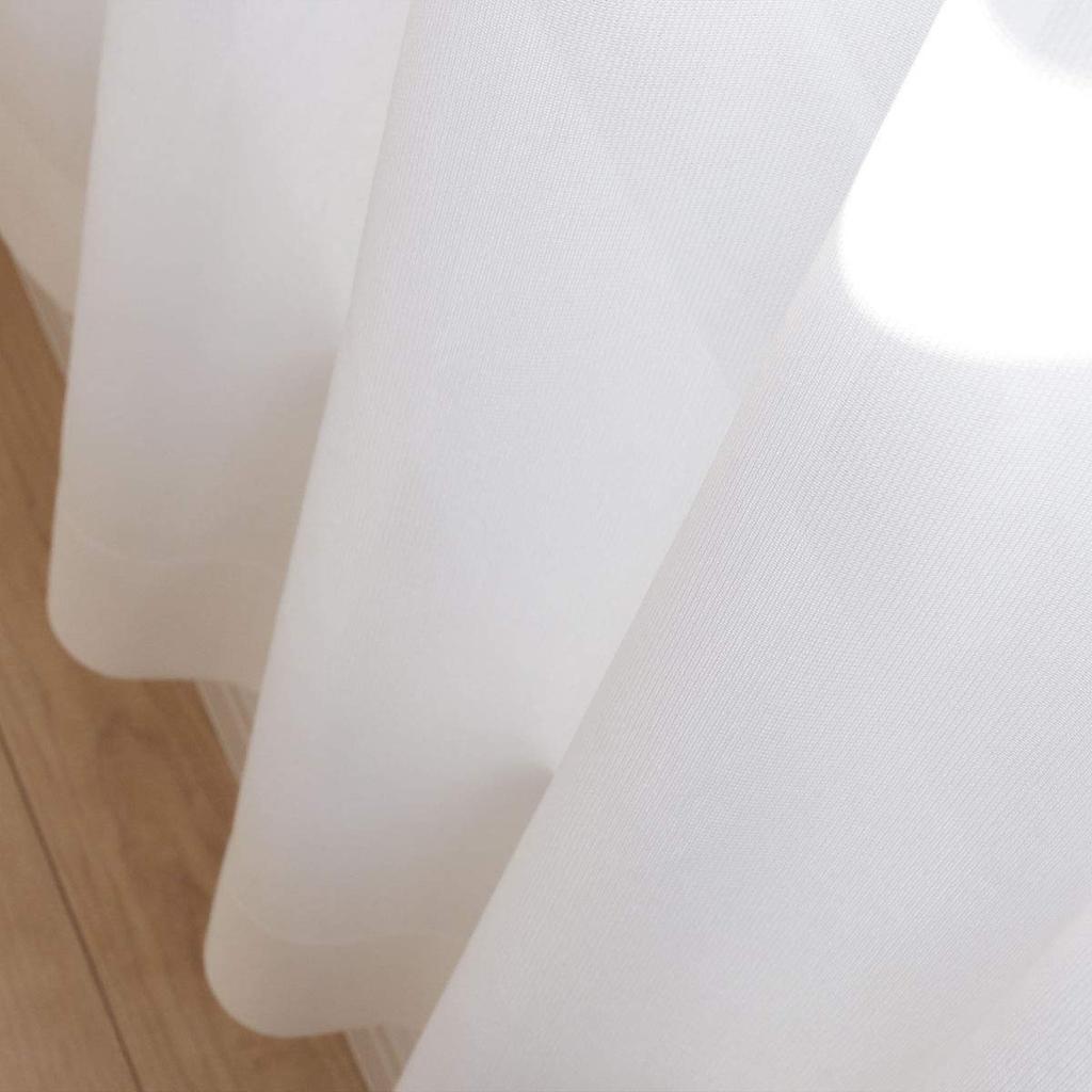 Mirrored lace curtains, opaque at night, UV protection, set of two, 100cm wide x 88cm long, KOM681-10/plain