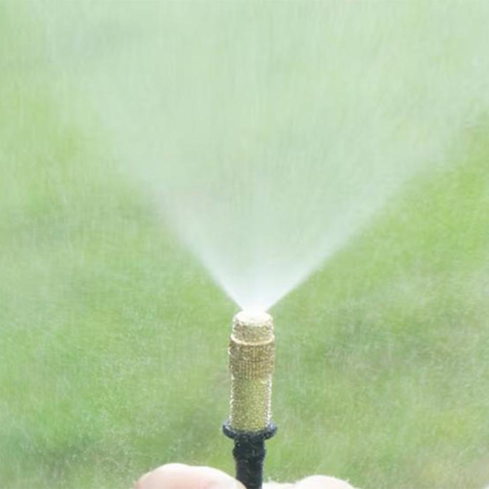 Efficient 15PC Copper Spray Head for Effective Watering Perfect for Garden and Landscape Irrigation with 4/7mm Barb