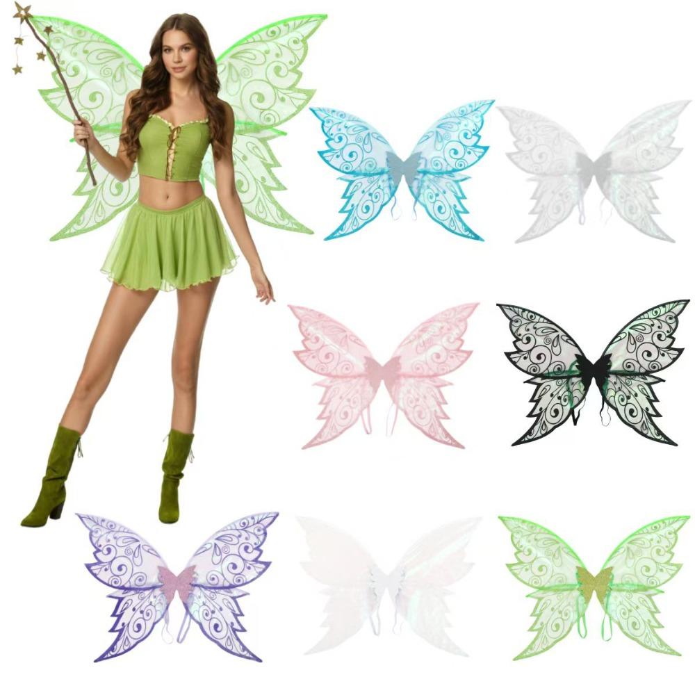 Dress Up Butterfly Fairy Elf Wings Fancy Costume Wings  Adults Children