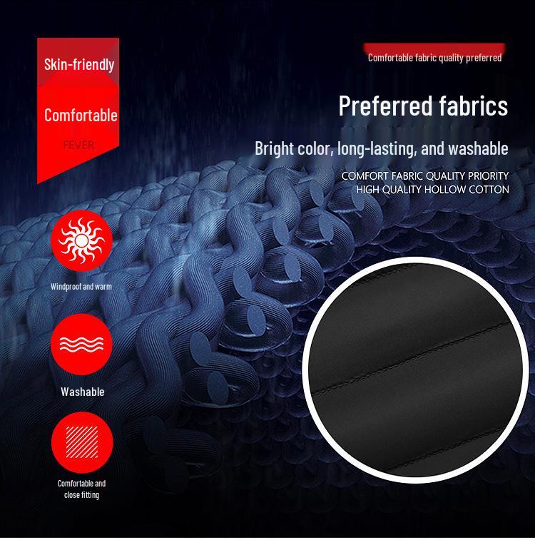Men's Smart USB-Heated Winter Jacket with 21-Zone Temperature Control