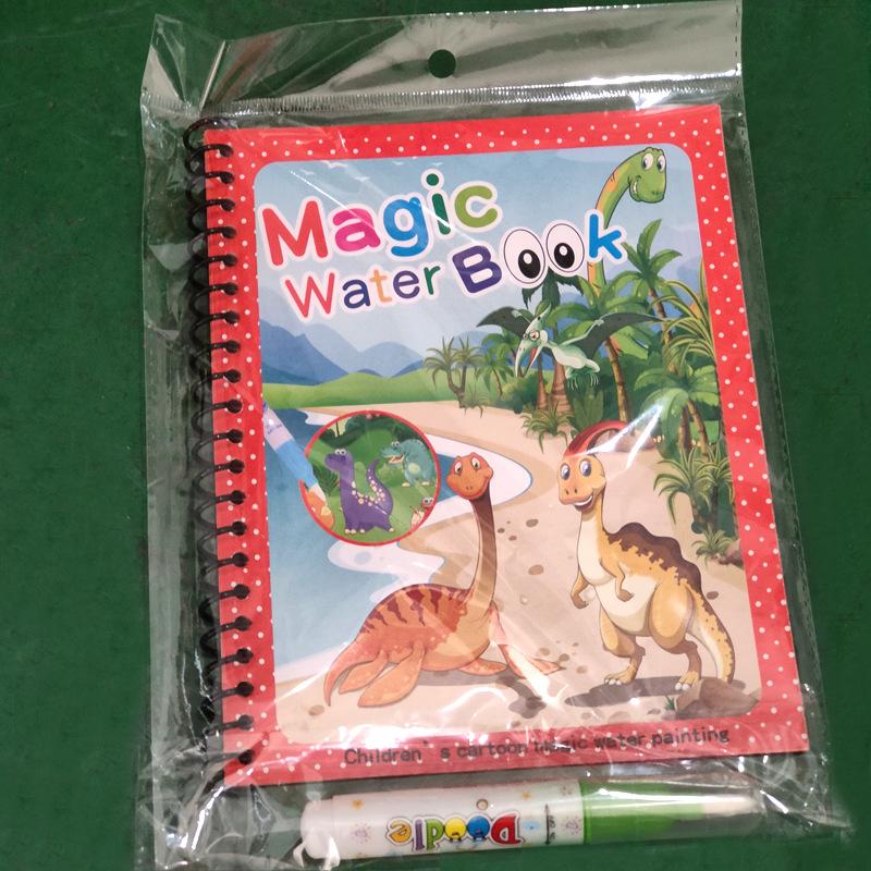 

Детская многоразовая книжка-раскраска Монтессори, волшебная книга для рисования водой, игрушки для рисования, сенсорные игрушки для раннего образования для детей
