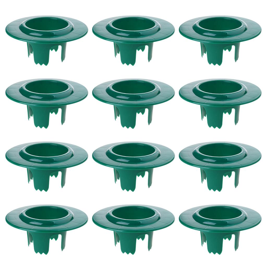 6/12 Pezzi Protezione per Irrigatore a Goccia a Forma di Fiore Protezione Testa Irrigatore Rotonda Antipolvere Resistente Protezione Spruzzatore Ricambio