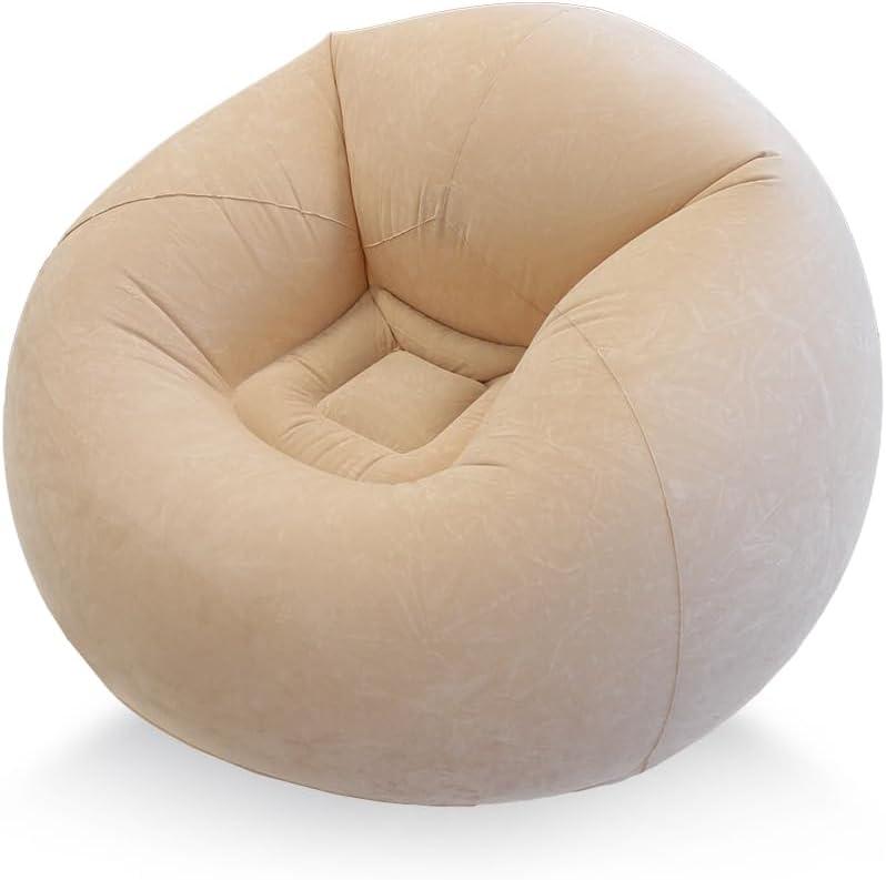 

Надувные кресла-мешки Надувные кресла Стулья для кемпинга Надувной ленивый диван Складное портативное надувное кресло для гостиной темные хаки