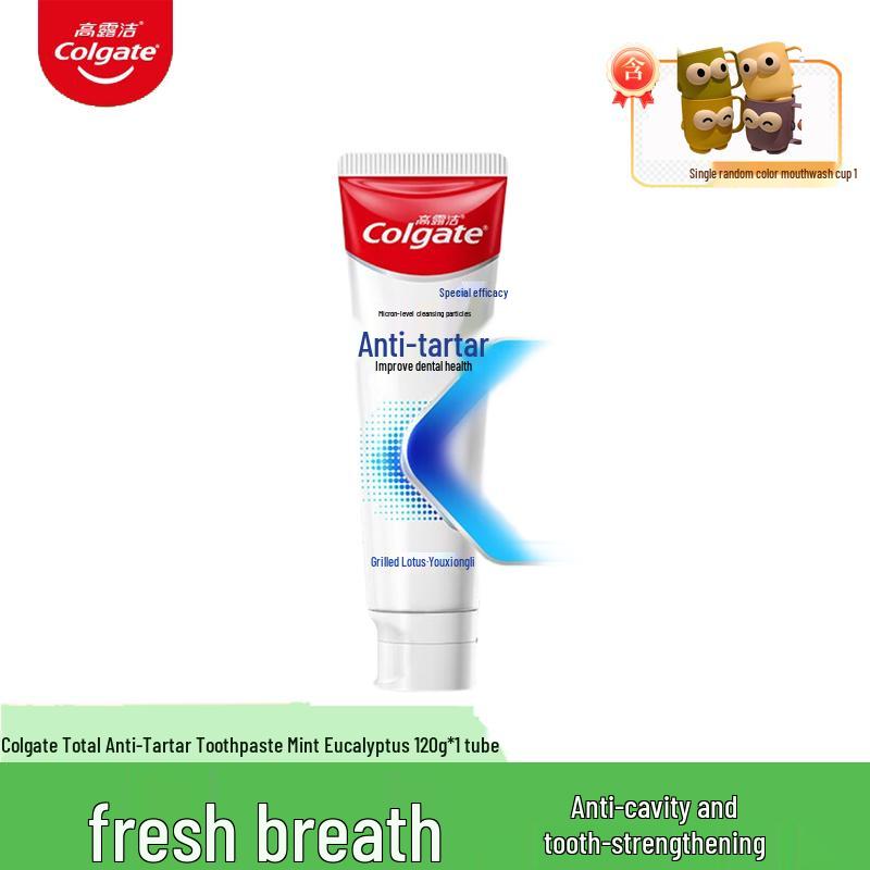 Colgate Anti-Tartar Whitening Toothpaste, Mint Eucalyptus