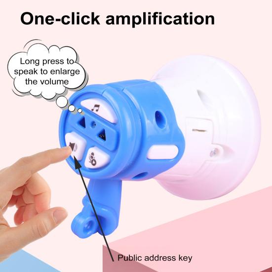 Voice Recording Speaker Keychain 3 Sound Effects Loudspeaker Trick Toy Funny Music Pendant Funny Prank Gadget for Parties Office Classroom