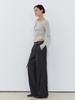 ETMON Layered Halter Strap T-Shirt, Ash Beige