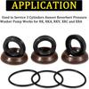 AR1857 Packing Kit 18mm XR Seal Repair Kit for Annovi Reverberi Pressure Washer Pump RK RKA XRC XRA