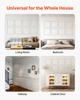 Wall Molding 12 Pack, 51 X 51 Cm Wainscoting Panels Kit, Lightweight Paintable Polystyrene, Easy To Install, Waterproof Accent Wall Trim for Interior