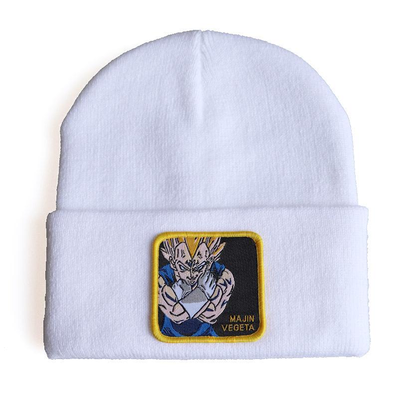 New Anime Cartoon Character Dragon Ball Super Saiyan Knit Hat Beanie Hip Hop Ski Pullover Hat