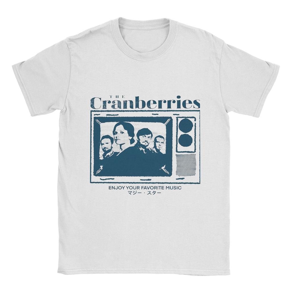 Vintage T-Shirt Summer The Cranberries Hip Hop T-Shirts Cotton Tshirt for Men Y2K Classic Cheap Short Sleeve Top Tees - Men...