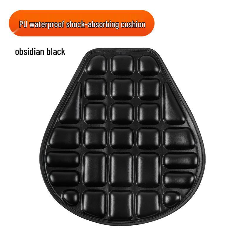 Universal Waterproof Heat Insulation Motorcycle Seat Cushion with Shock Absorption & Sunscreen