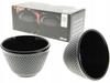 CAST IRON CUPS 6x CUPS CAST IRON TEA SET BLACK ENAMEL 100ML