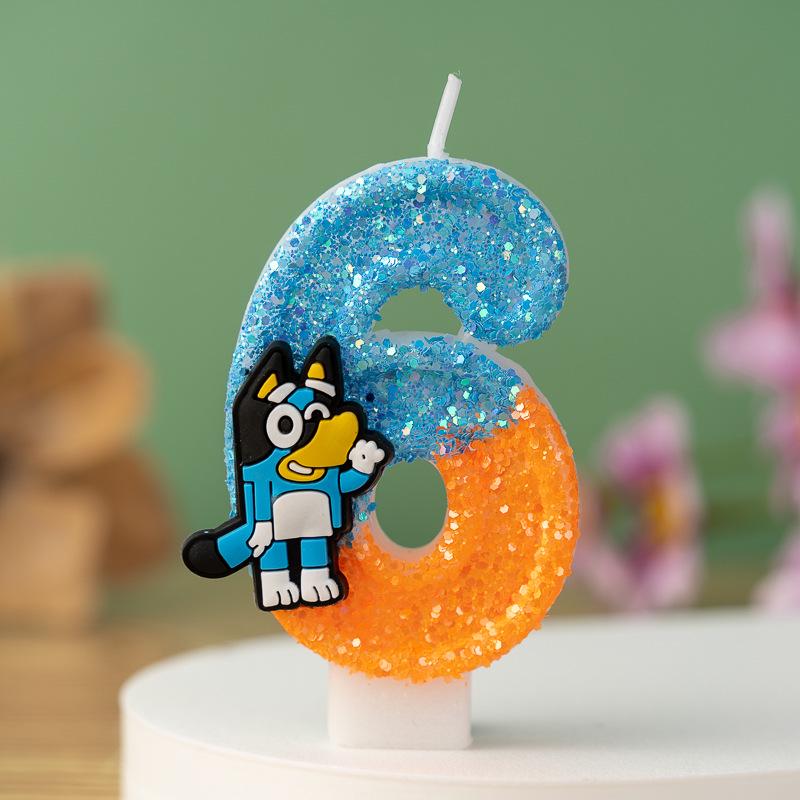 Creative Animal Number Candles 0-9: Fun Birthday Cake Decorations for Kids’ Parties