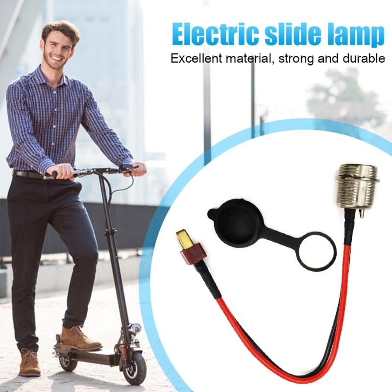 10-дюймовий Електросамокат Частина Порт Зарядки Потужний Зарядний Пристрій T-подібний Штекер Зарядного Кабелю для Kugoo M4 Запчастини для Заміни