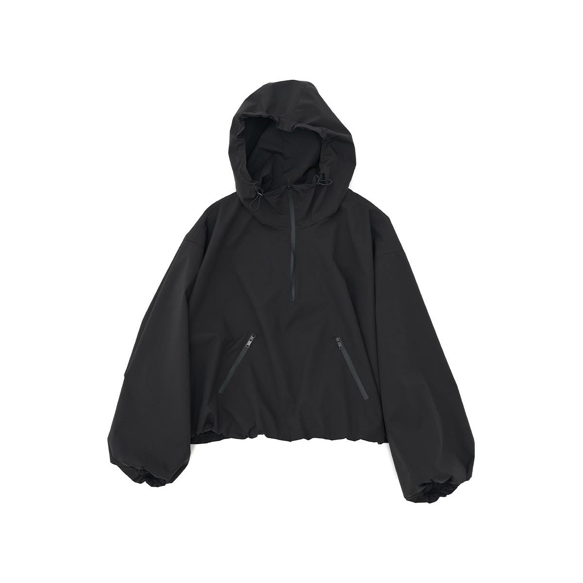 

Повседневный универсальный топ Dai He Spring с полумолнией и капюшоном для активного отдыха - Трехзащитный One Size