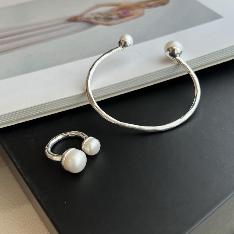 VENTFILLE 925 Sterling Silver Natural Pearl Bracelet for Women Girl Star Temperament Jewelry Birthday Gift Dropship Wholesale