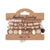 Bohemian Multilayer Hand-Palm Eye Cross Bracelet