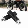 Pair of Motorcycle Motorbike Footrest Foot Peg Pedals for Honda CB125S CB100 CG125