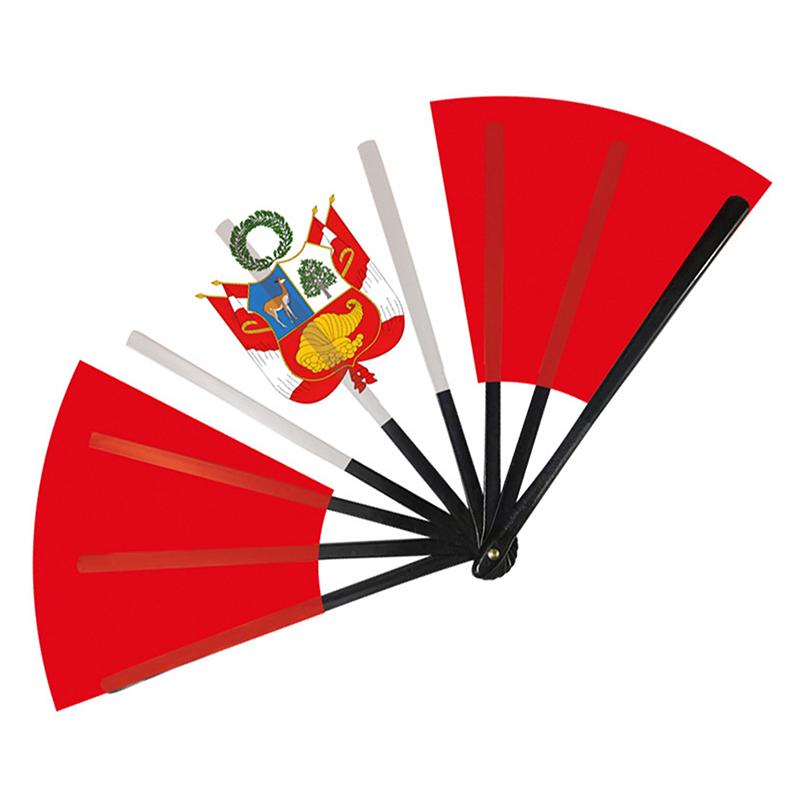 22Cm Folding Hand Fan South America 8 Country Flags Cheering Fan For Sports Events Parties And Festival Celebrations